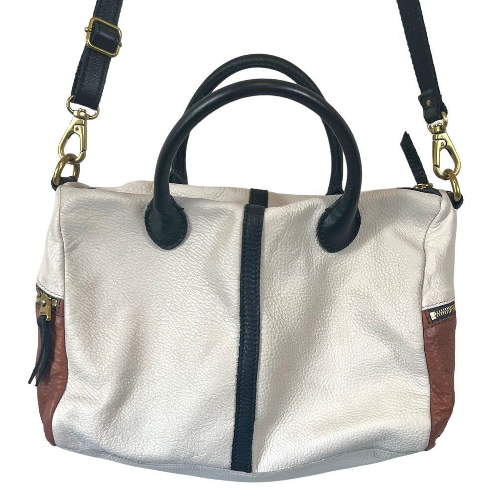 Fossil Erin Colorblock Satchel - image 3